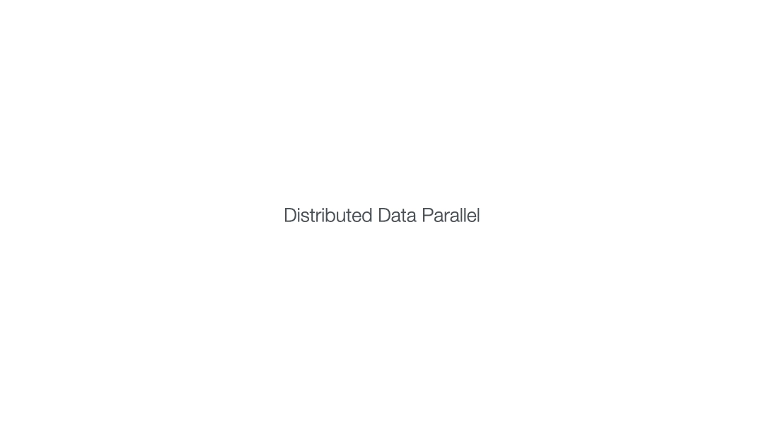 Animation showing DDP execution.