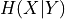 H(X|Y)