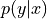 p(y|x)
